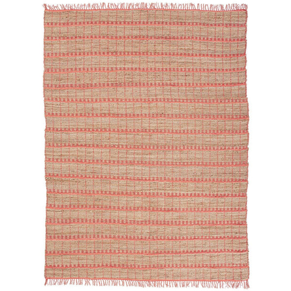 Tappeto Ruanda marrone rosa