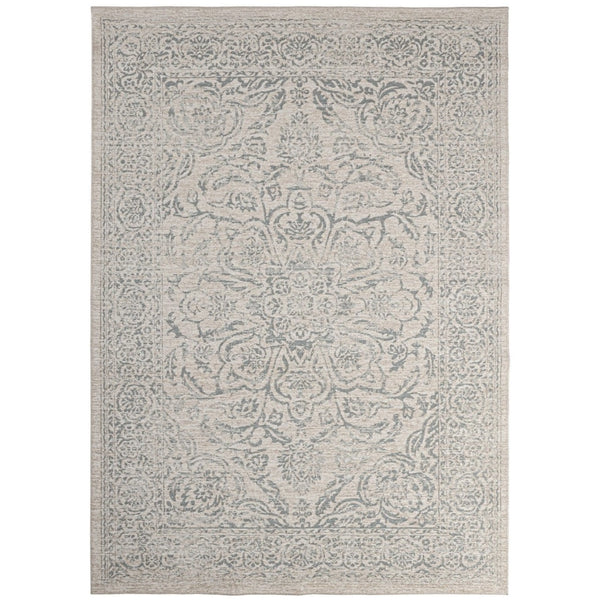 Tappeto Nora blu crema