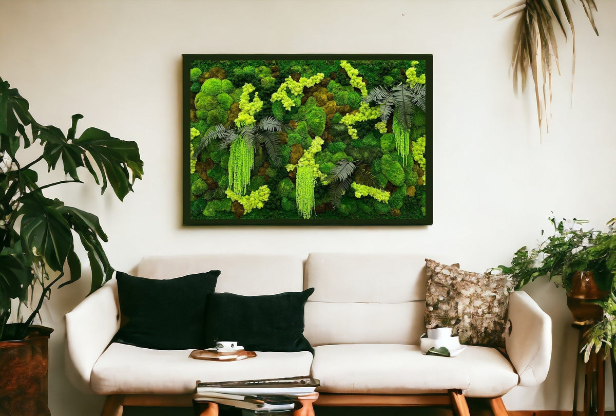 Stabilized Moss Walls: a touch of nature to enrich your decor