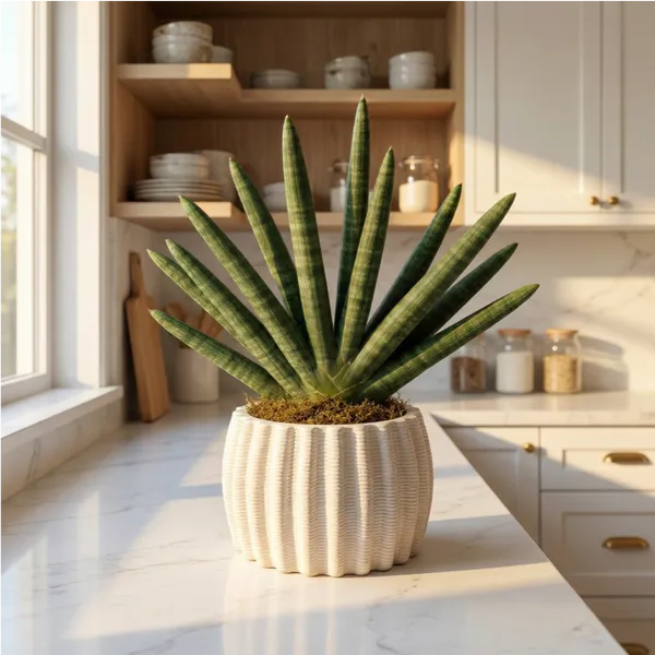 Sansevieria Cylindrica: L’Eleganza Scultorea che Sfida il Tempo e la poca manutenzione.