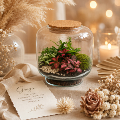Wedding favor terrariums: the mini garden that tells your green "I do"