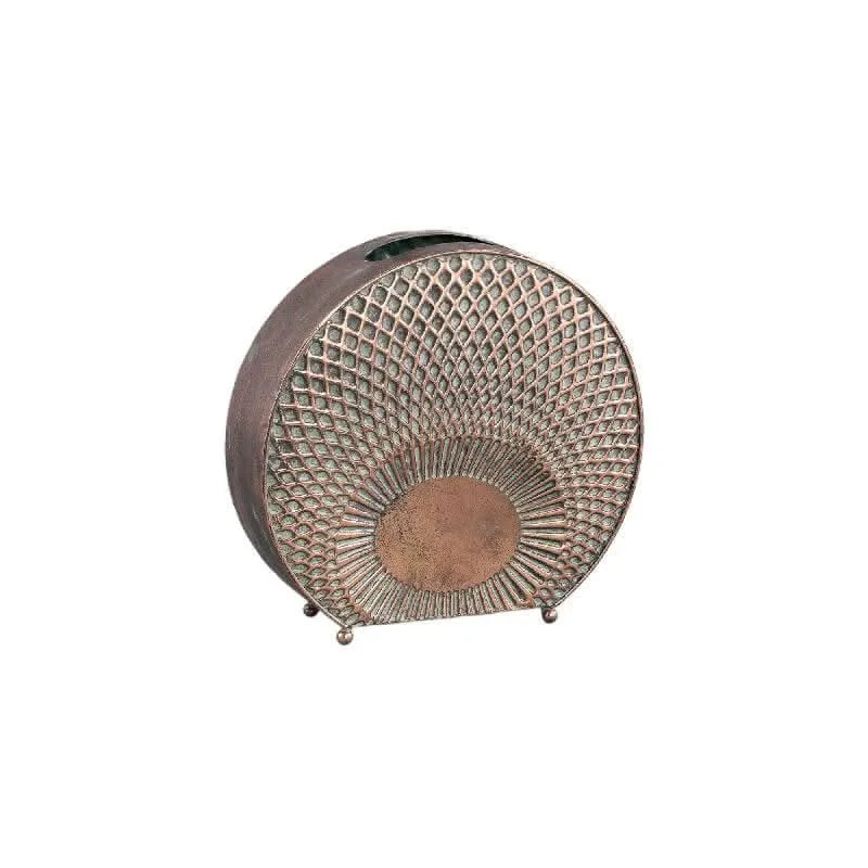 Yoeri Copper iron pot scales pattern round small - i Giardini di Giulia  