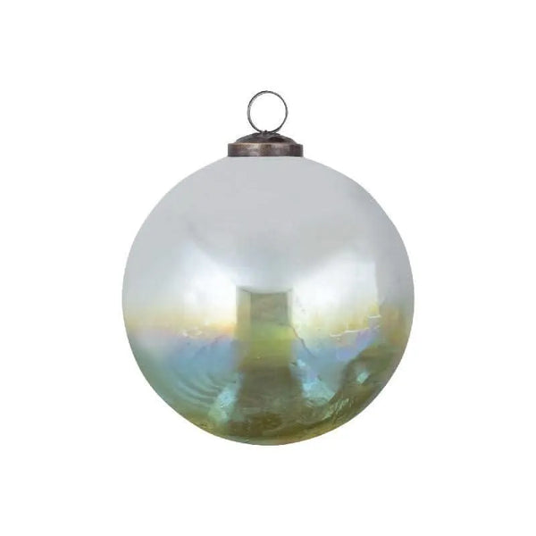 Jazmine Green glass round ball shiny M