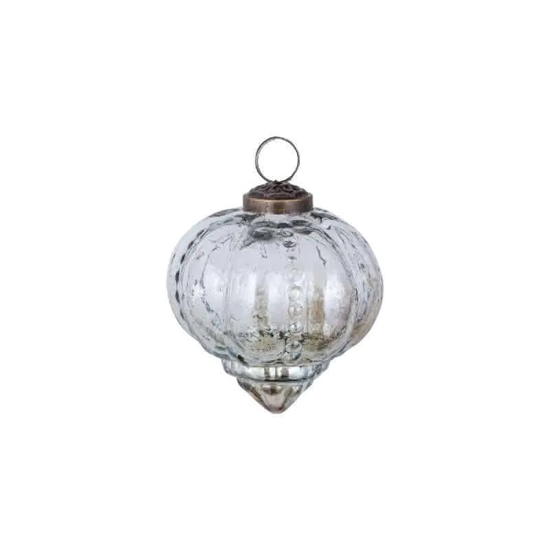 Jazmine Green glass cone shaped ball shiny XS - i Giardini di Giulia  