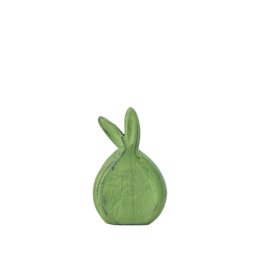 Jardel Green mango wood rabbit statue S - i Giardini di Giulia  
