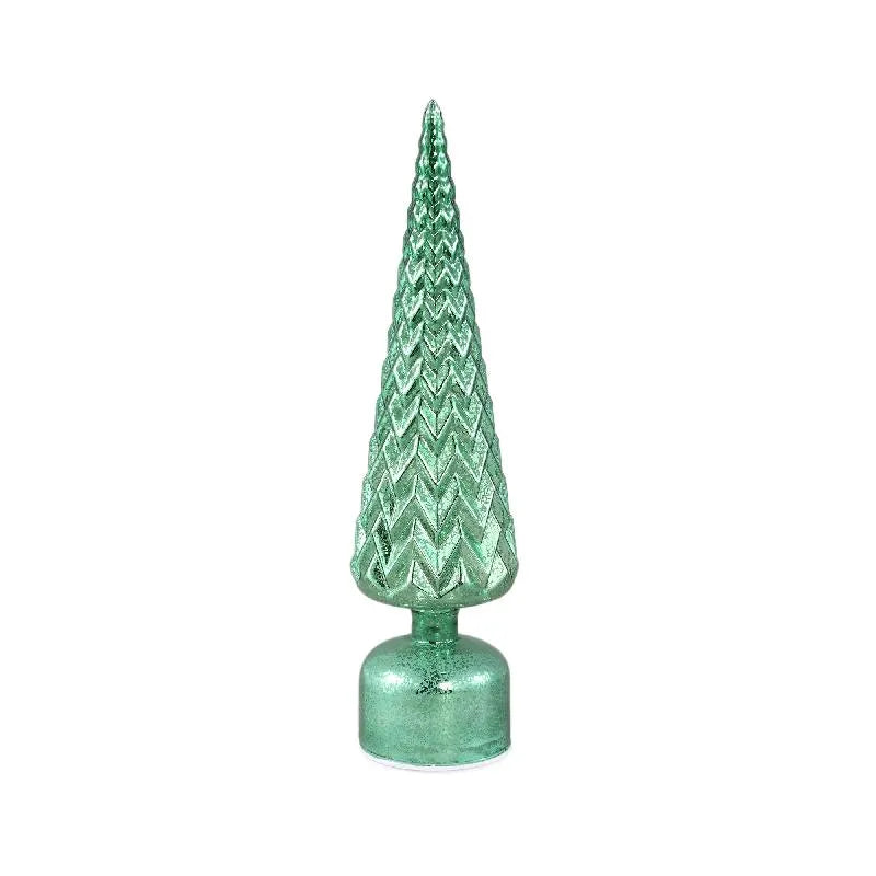 Noran Green glass moving tree LED light geomatric