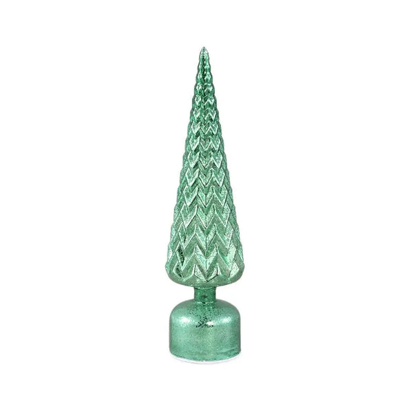 Noran Green glass moving tree LED light geomatric