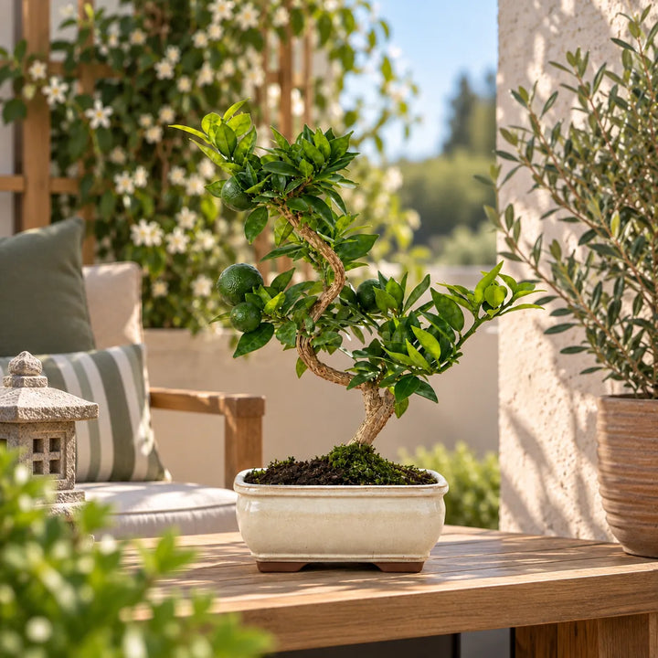 Bonsai 7 anni Citrus Myrtifolia (Chinotto) - Collezione Premium