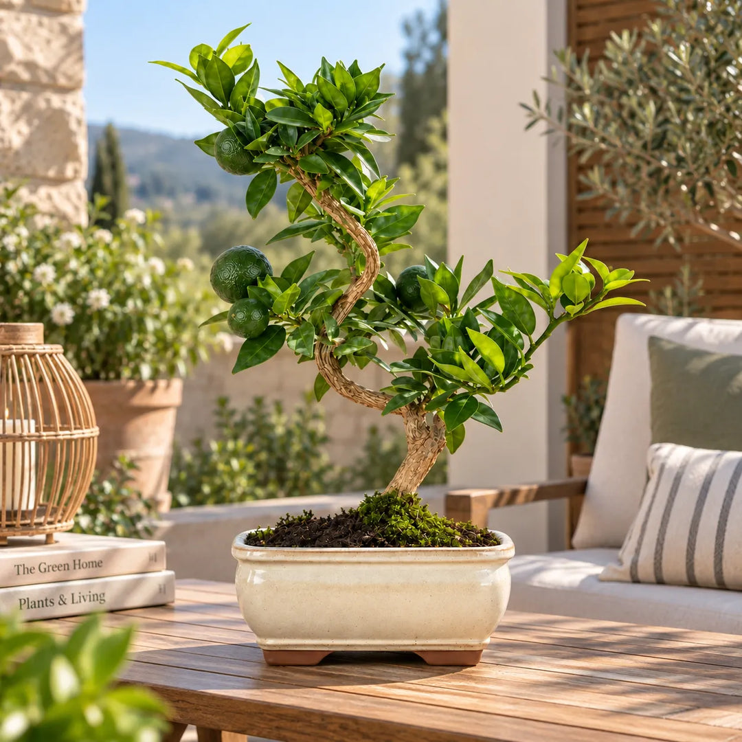 Bonsai 7 anni Citrus Myrtifolia (Chinotto) - Collezione Premium