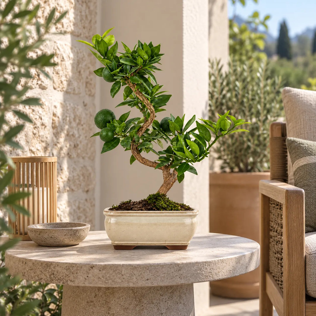 Bonsai 7 anni Citrus Myrtifolia (Chinotto) - Collezione Premium