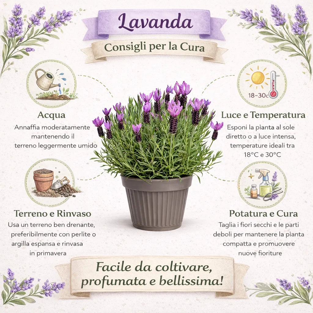 Lavandula angustifolia D.22 cm