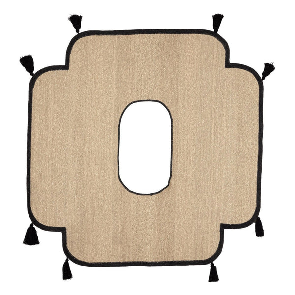 Tappeto Hue naturale 134X138