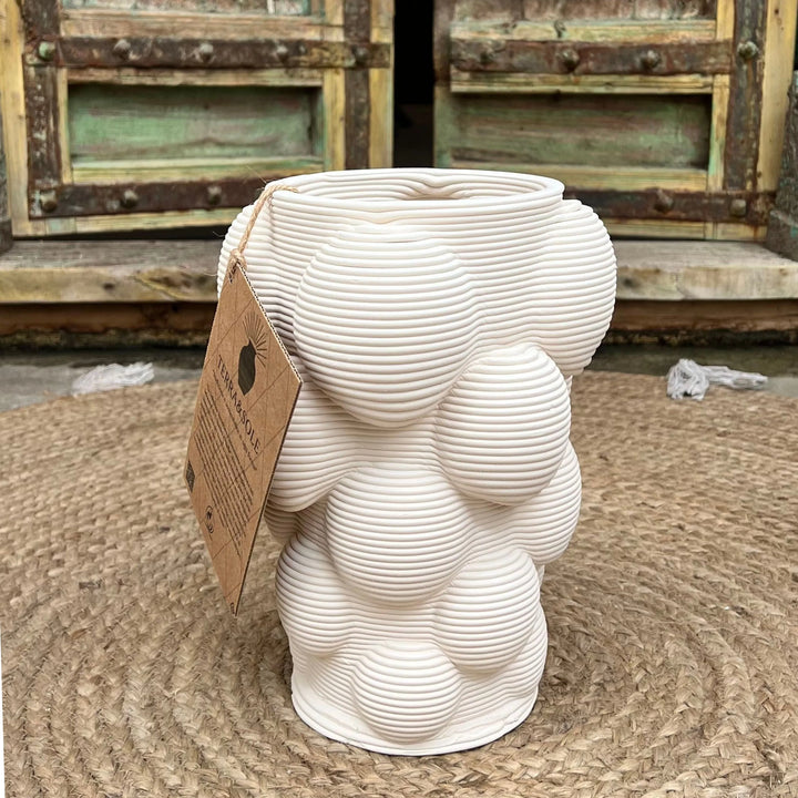 Vaso artigianale Gaudì in argilla