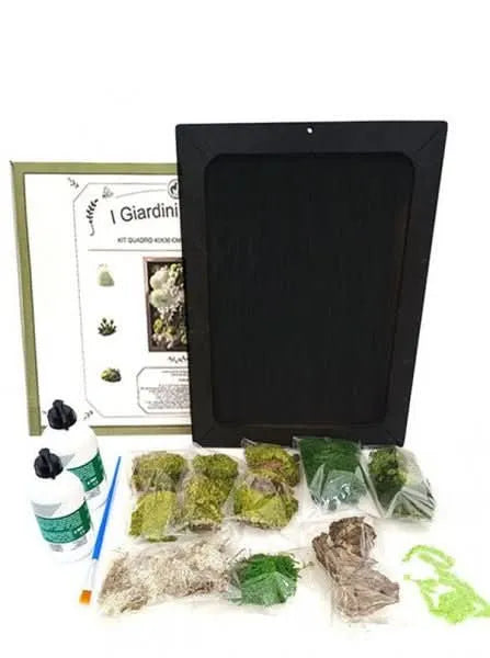 Kit Verde stabilizzato, Quadro rettangolare 30x40