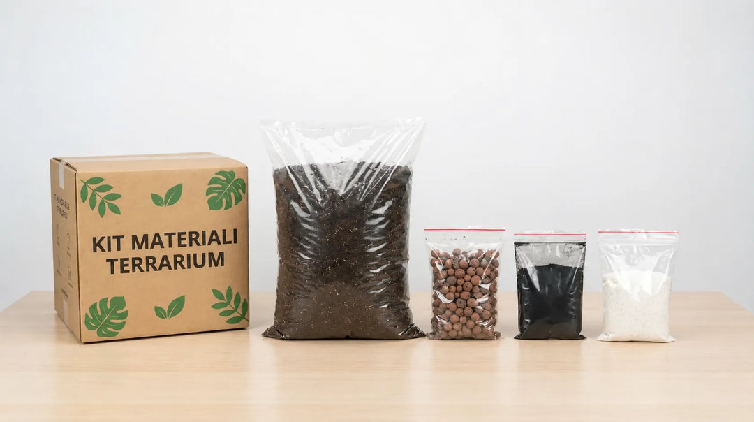 Komplet terrariumssæt - Alt det nødvendige til dit projekt
