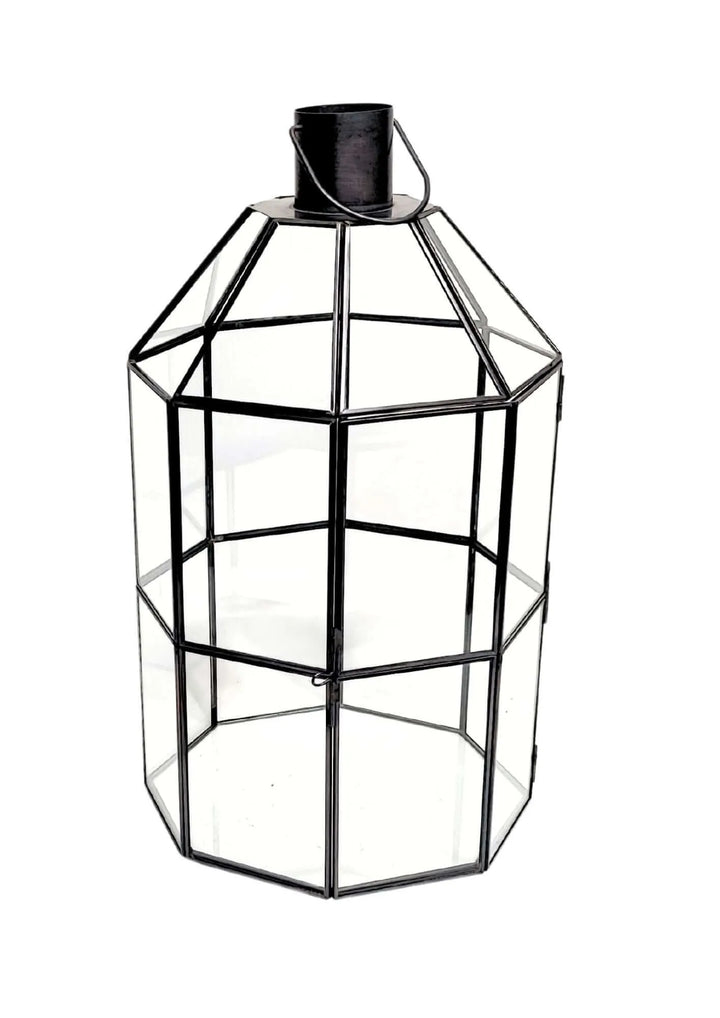 Terrarium geometrico Faro di Cristallo 2TR078 - i Giardini di Giulia