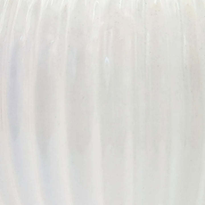 Vaso "Sfera" bianco rigato D.13 H.14 cm - i Giardini di Giulia  