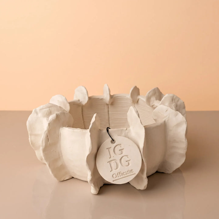 Vaso di ceramica artigianale Penelope basso